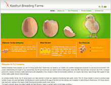 Tablet Screenshot of kasthuribreeding.com